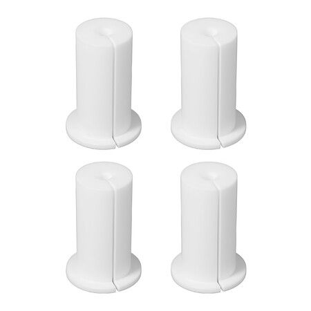 4Pc Cable Routing Kit For Starlink 1 Inch Wall Hole,Silicone Cable Feed Through Bushings Cable Mounting Kit For Starlink Ethernet Cables