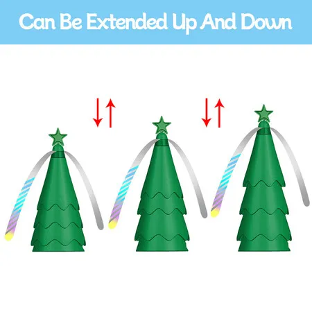Insect repelling Christmas tree Fly Fan Retractable Indoor Outdoor