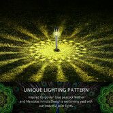 12Pack Solar Lights Outdoor Decorative, 8H Waterproof Auto Solar Garden Lights, Anti-Deform Stainless Steel Pathway Light Solar Powered, for Garden, Walkway