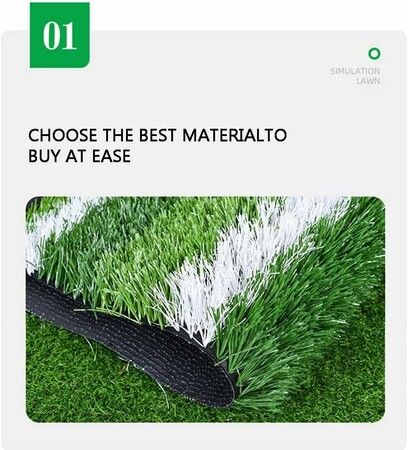 50*100cm thickness 30 mm Artificial Turf Lawn Grass Synthetic Drainage Indoor Outdoor Pet Faux Astro Rug Carpet Garden Backyard Patio Balcony