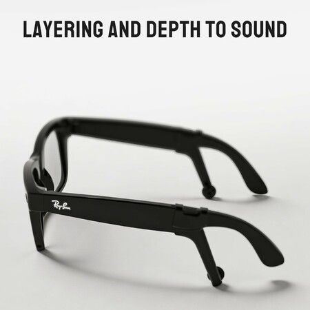 Increase Privacy Ear Tips for RayBan Meta Gen1/2 Glasses,Meta Oakley/Display,Rayneo,VITURE,XREAL,Rokid,Sound Booster Tube/Audio Enhancer,No Impact Charger
