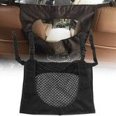 Dog Car Barrier Net Pet Safety Mesh Organiser For Safe Driving Universal Stretch Storage Travel Fence