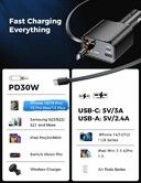 Car Quick Charger PD69W Type C Car Accessories Adapter iPhone 16 LIGHTING Charger Fast Charging Travel Essentials  Road Trip Essentials iPhone 15 14 13 12