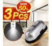 3Pcs LED White Light Sensor PIR Motion Light / Bedside Light / Corridor Mounted Light(Random Color)