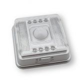 LED Infrared Sensor Motion Activated White Light - Silver