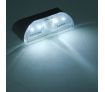 Auto PIR Keyhole IR Sensor 4-LED Lamp - Silver