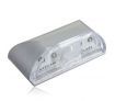 Auto PIR Keyhole IR Sensor 4-LED Lamp - Silver