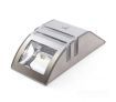 Stainless Steel Solar Power Highlight LED PIR Induction Wall Light - Silver