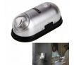 LED White Light Sensor PIR Motion Light / Bedside Light / Corridor Mounted Light - Silver