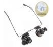 Watch Repair Magnifier Loupe 20X Glasses With LED Light