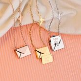 Custom Precious Memory Photo Stamp Necklace Personalized Jewelry Holiday Gifts Mothers Fathers Day Wedding Anniversary Presents