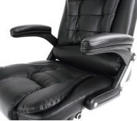 Black PU Leather Office Massage Chair
