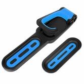 Garage Bike Rack with Tire Tray,Wall Mount Bike Hanging Storage System,Indoor Shed Wall Mount,Heavy Duty Holds Up to 30kg Color Black And Blue