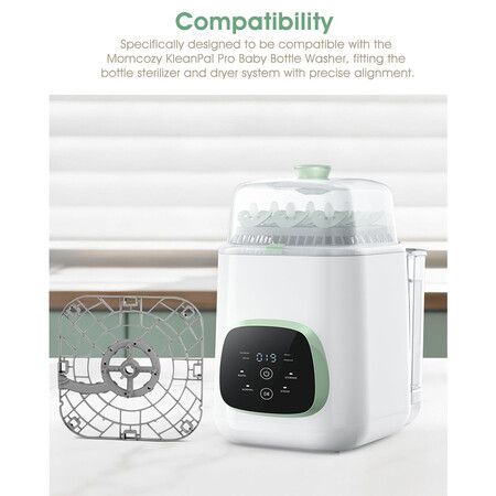 Replacement Bottom Tray for Momcozy Bottle Washer, Compatible with KleanPal Pro, Durable Base Tray Replacement Part, Baby Bottle Washer Accessory