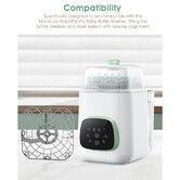 Replacement Bottom Tray for Momcozy Bottle Washer, Compatible with KleanPal Pro, Durable Base Tray Replacement Part, Baby Bottle Washer Accessory