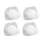 Replacement Filters Compatible with Black & Decker VF110 Dustbuster Cordless Handheld Vacuum Cleaner CHV1410l Part # 90558113, 4 Pack Replacement Filters for Black & Decker