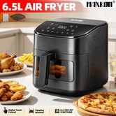 Maxkon 6.5L Digital Air Fryer Oven 1600W LED Touch Screen Nonstick Healthy Oil Free Cooker 8in1 Roast Bake Countertop Kitchen Appliance Visual Window