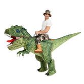 150-190cm Costume Bay Inflatable Costume Dino Trex T-Rex Halloween Christmas Fancy Dress Party Book Week Blow Up Riding Costume