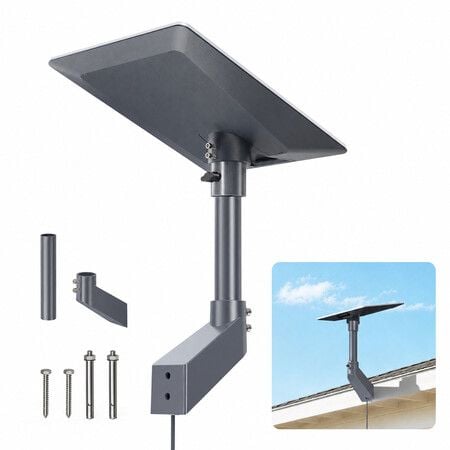 V5 Mount Roof  Wall Bracket Adjustable Satellite Starlink V5 Antenna Extended Pole Outdoor Installation