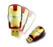 16GBNew Iron Man Model USB 2.0 Memory Stick Flash Drive Blue Light Eye