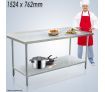 Kitchen Prep Table Cater Work Bench Table Stainless Steel W/Adjustable Feet 1524mmx762mm
