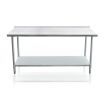 Kitchen Prep Table Cater Work Bench Table Stainless Steel W/Adjustable Feet 1524mmx762mm