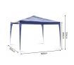 3x3m Blue Waterproof Outdoor Garden Gazebo
