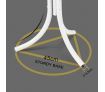 12 Hook Tree Style Coat Hat Bag Clothes Rack-White