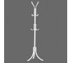 12 Hook Tree Style Coat Hat Bag Clothes Rack-White