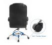 Deluxe PU Leather Office Computer Chair Tile Adjustable Home Chair
