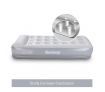 Bestway Single Inflatable Flocked Mattress Built-in Pillow & Pump