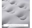 Bestway Single Inflatable Flocked Mattress Built-in Pillow & Pump
