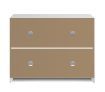 25 Pair Mirrored Sliding Door Shoe Cabinet