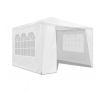 3x3m White Walled Waterproof Outdoor Gazebo