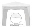 3x3m White Walled Waterproof Outdoor Gazebo
