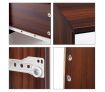 Single Drawer Bedside Table Cubby Night Stand