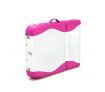 White and Pink 3 Fold Wooden Massage and Beauty Therapy Bed