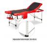 72 CM Black and Red Portable Aluminum Massage Table
