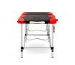 72 CM Black and Red Portable Aluminum Massage Table