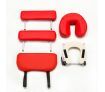 72 CM Black and Red Portable Aluminum Massage Table