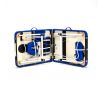 75 CM Black and Blue Aluminum Massage AND Therapy Bed