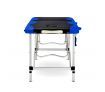 75 CM Black and Blue Aluminum Massage AND Therapy Bed