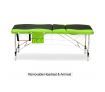 80 CM Black and Green Aluminum Massage Table for Beauty Treatments