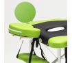 80 CM Black and Green Aluminum Massage Table for Beauty Treatments