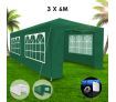 3x6m Green Walled Waterproof Outdoor Gazebo