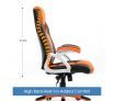 Racing Office Computer Home Gaming Chair-Orange/Black