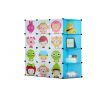 Tupper Cabinet 12 Cubes Kids DIY Storage W/ Corner Cabinet Toys Book shelf - Blue