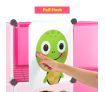Tupper Cabinet 8 Cubes Kids DIY Storage Cabinet Bookshelf-Pink