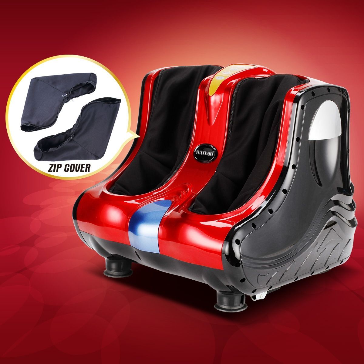 3D Shiatsu Foot Ankle Calf Massager - 4 Motors