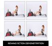 Genki Magnetic Exercise Rowing Machine